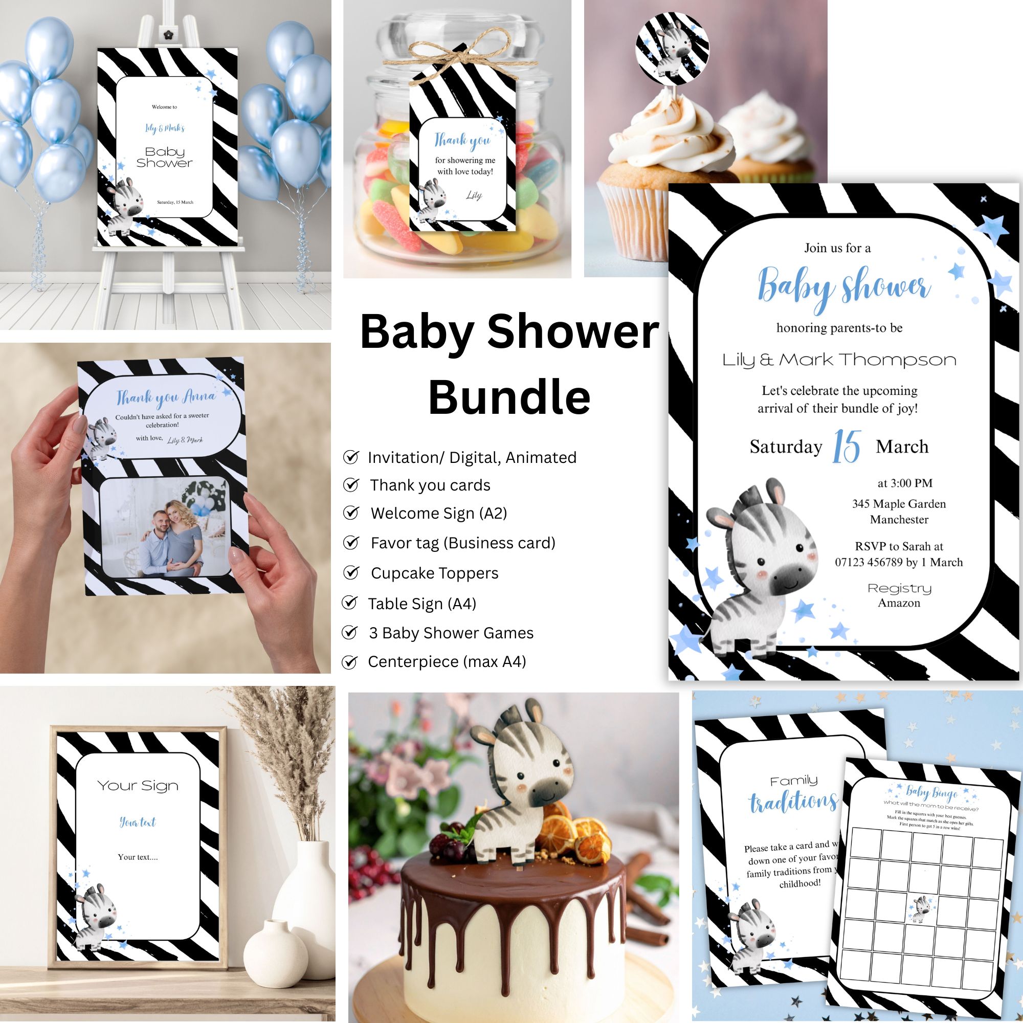 Little Zebra Boy Bundle