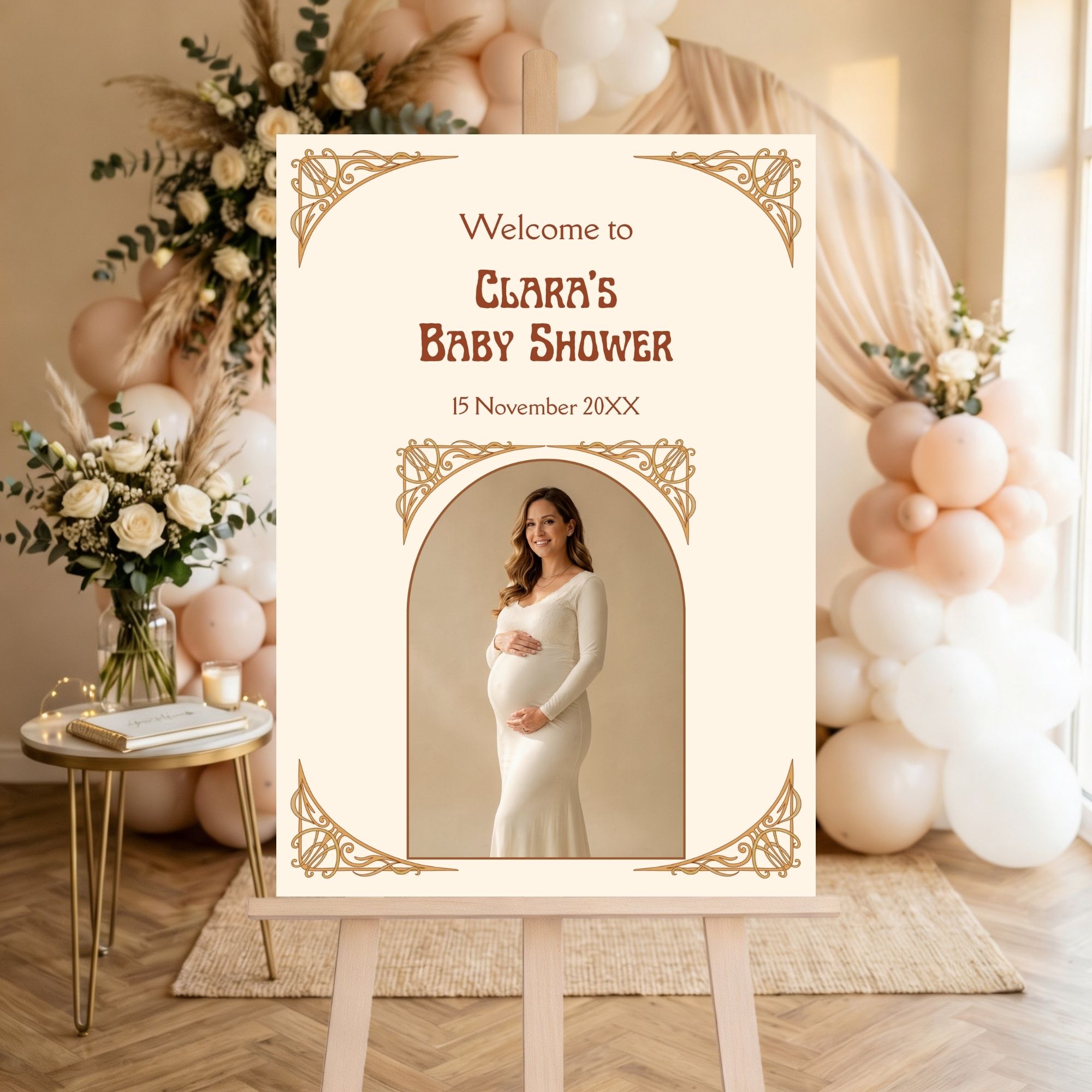 Divine Motherhood Welcome Sign