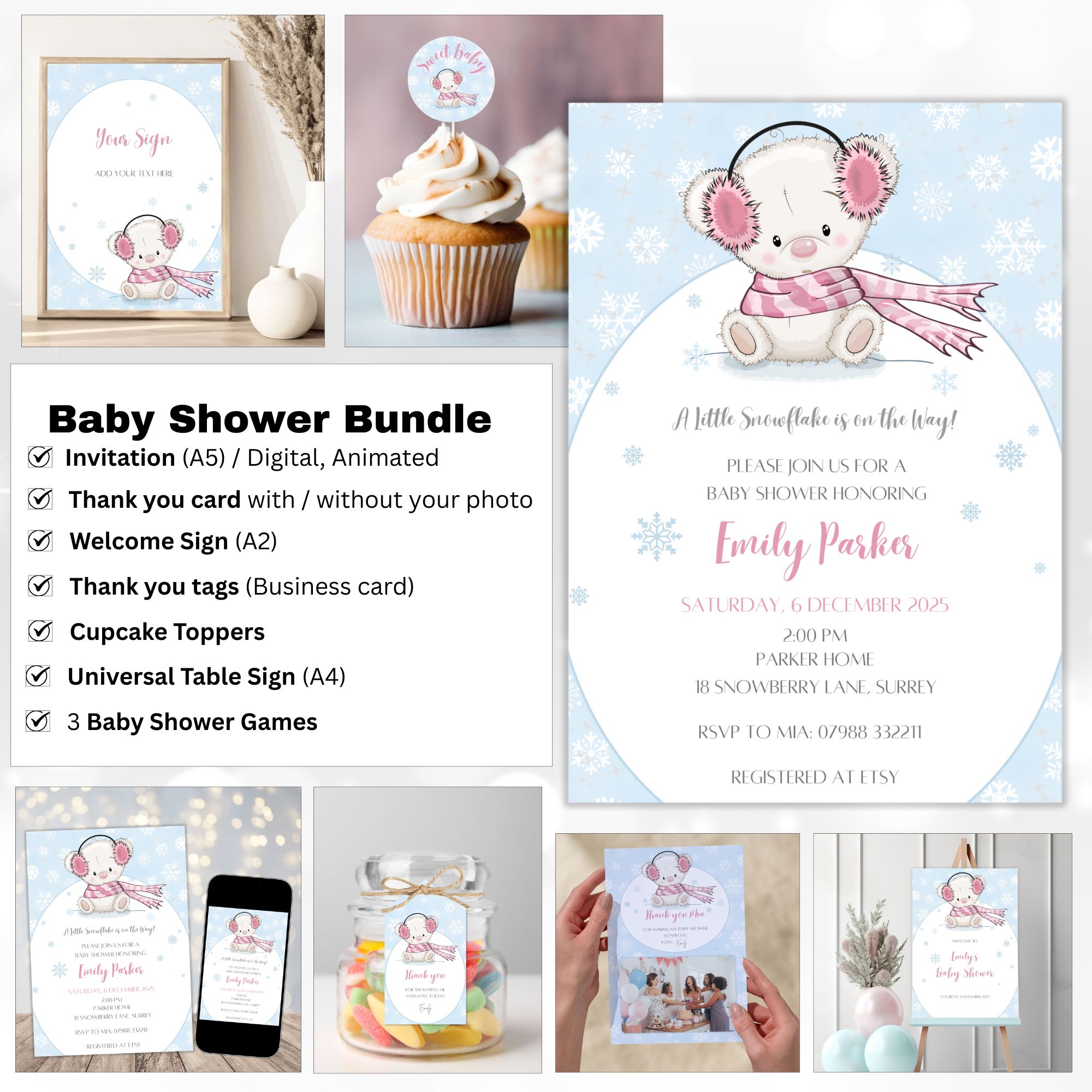 Little Snowflake Bundle Girl