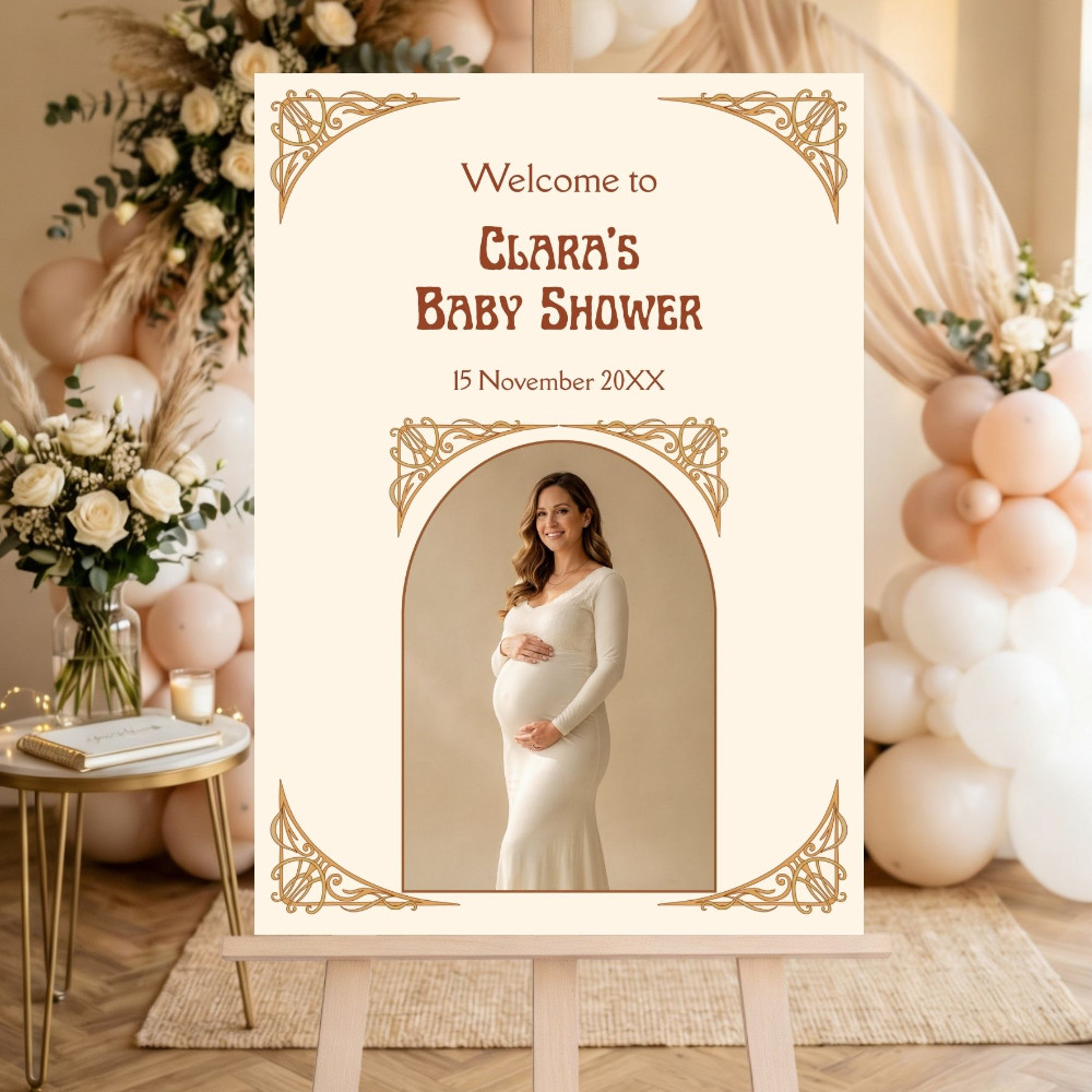 Divine Motherhood Welcome Sign