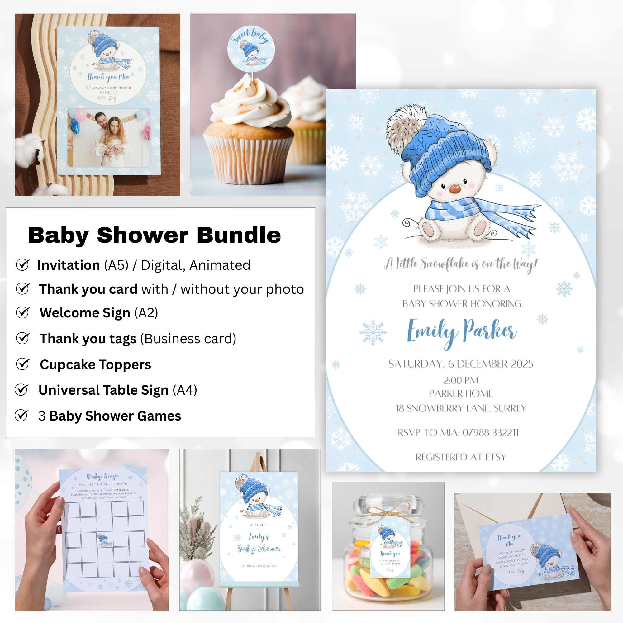 Little Snowflake Bundle Boy