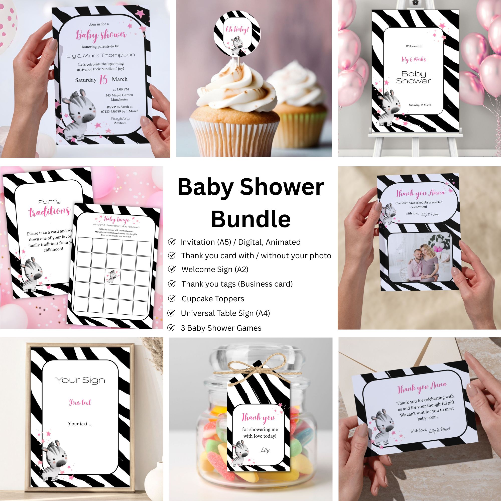 Little Zebra Girl Bundle