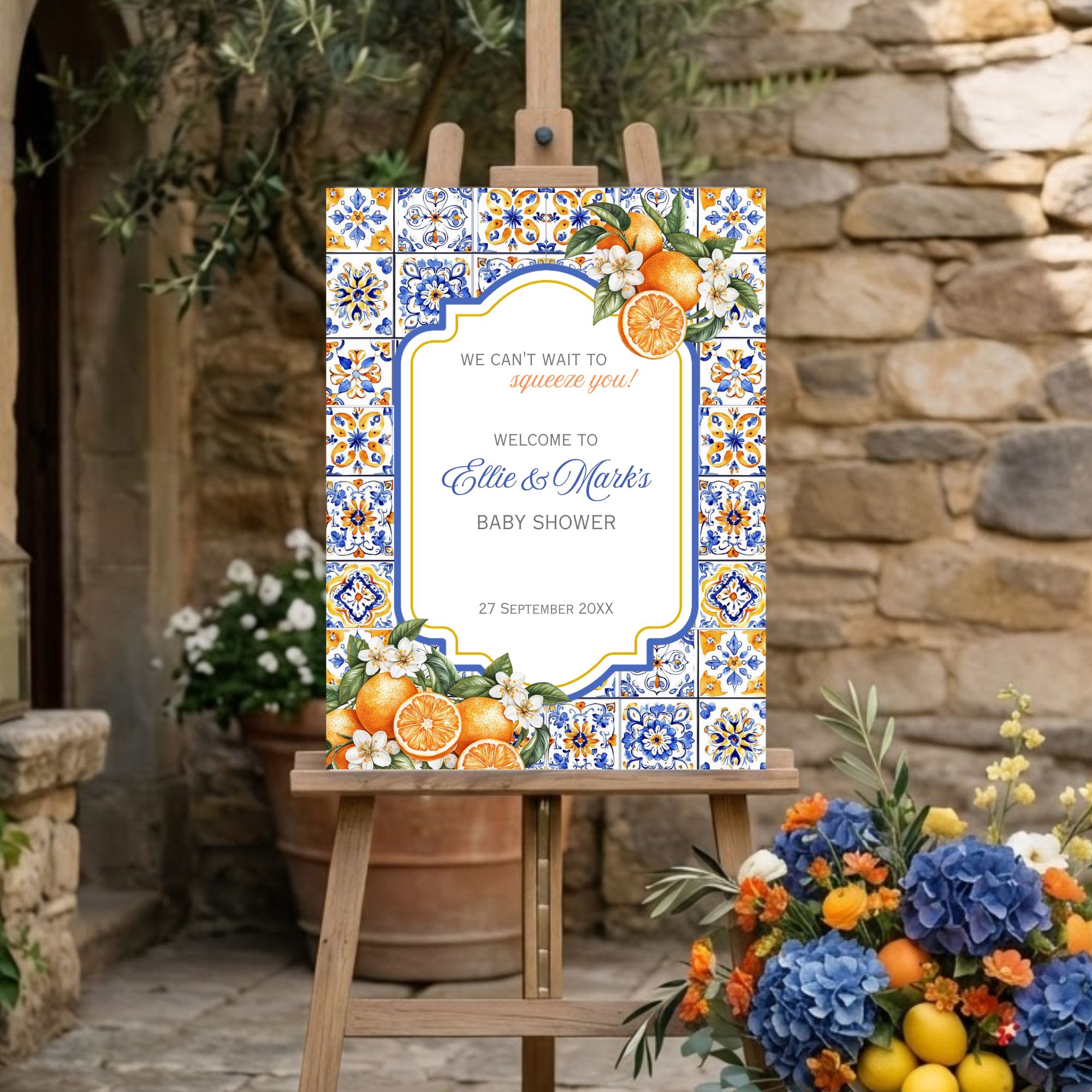Seville Citrus Welcome Sign